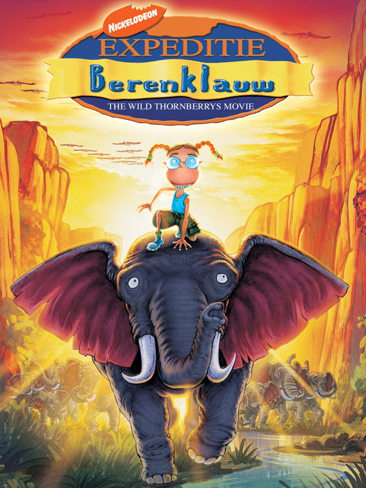 The Wild Thornberrys Movie Eliza Cartoon TV Series Art Wall Art Print Poster