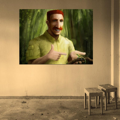 The Wild Thornberrys Nigel Cartoon TV Series Cool Awesome Art Wall Art Print Poster