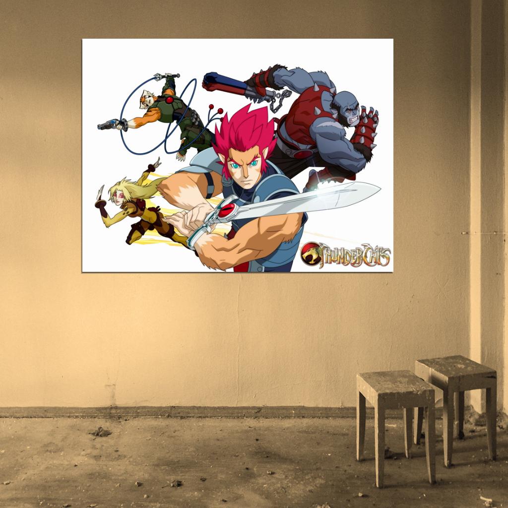 ThunderCats Characters Cartoon TV Series Amazing Art Wall Art Print Poster