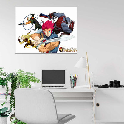 ThunderCats Characters Cartoon TV Series Amazing Art Wall Art Print Poster