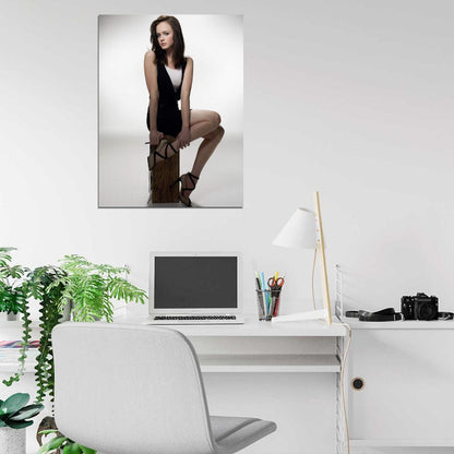 Alexis Bledel Hot Actress Beautiful Model Girl Wall Art Print Poster