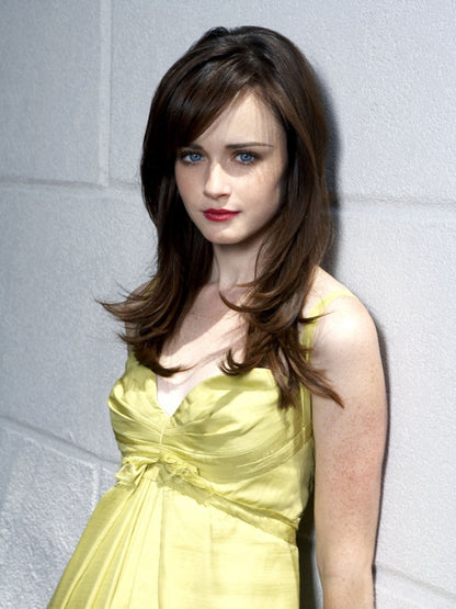 Alexis Bledel Cute Actress Beautiful Model Girl Wall Art Print Poster