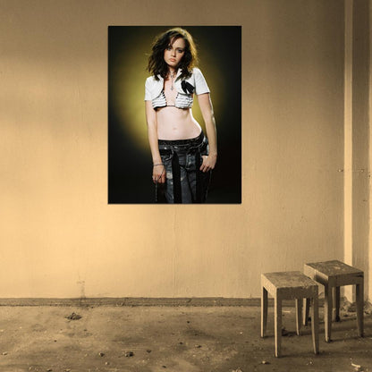 Alexis Bledel Hot Actress Sexy Model Wall Art Print Poster