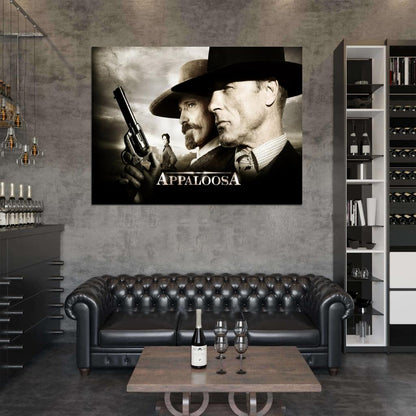 Appaloosa 2008 Movie Western Ed Harris Viggo Mortensen Wall Art Print Poster