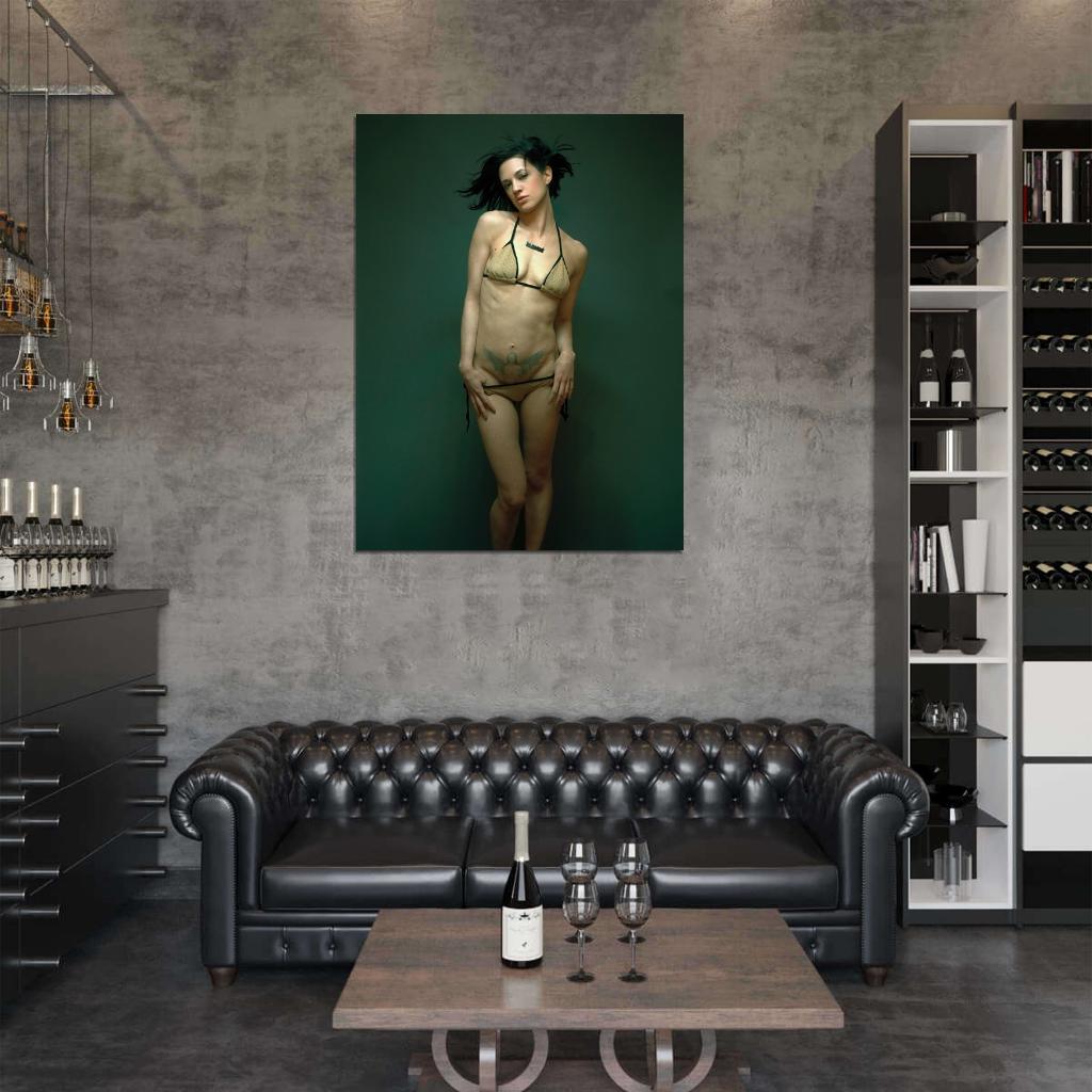 Asia Argento Hot Model Sexy Body Actress Wall Art Print Poster