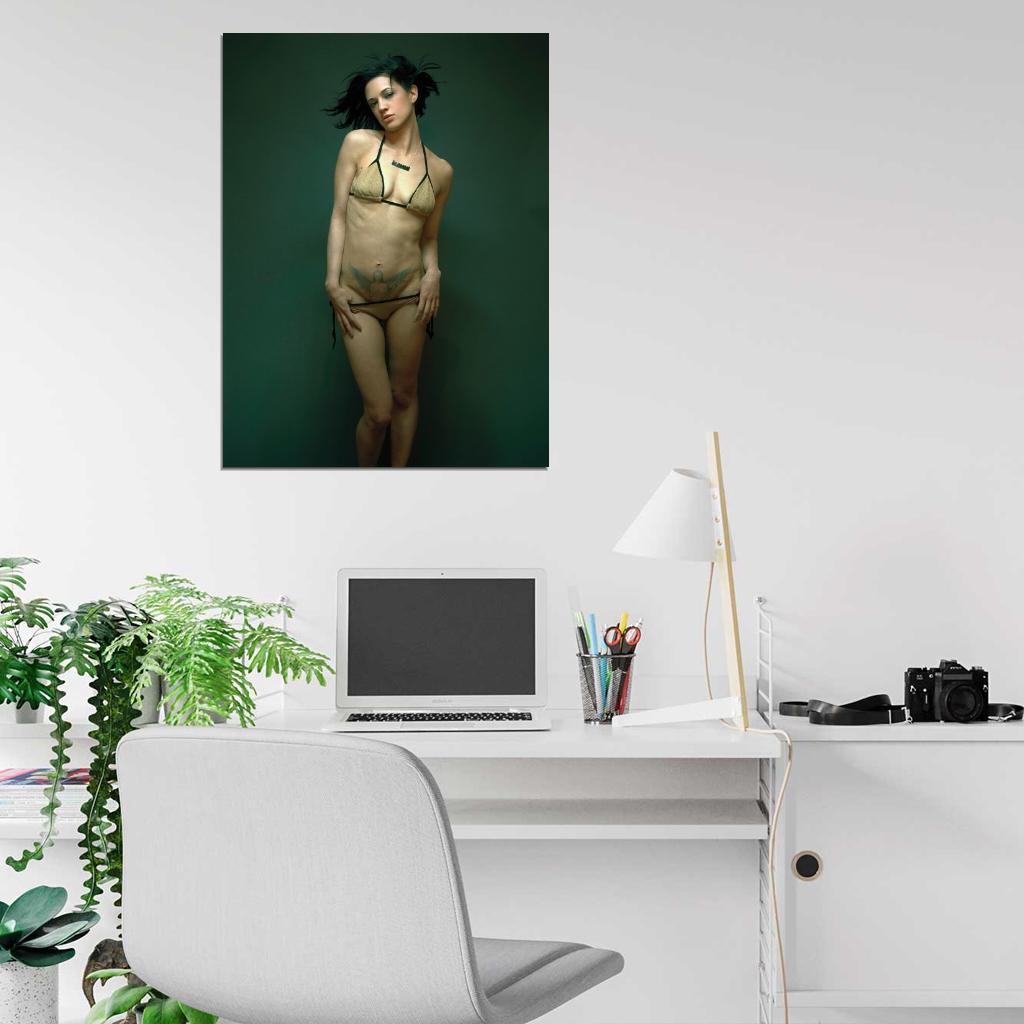 Asia Argento Hot Model Sexy Body Actress Wall Art Print Poster