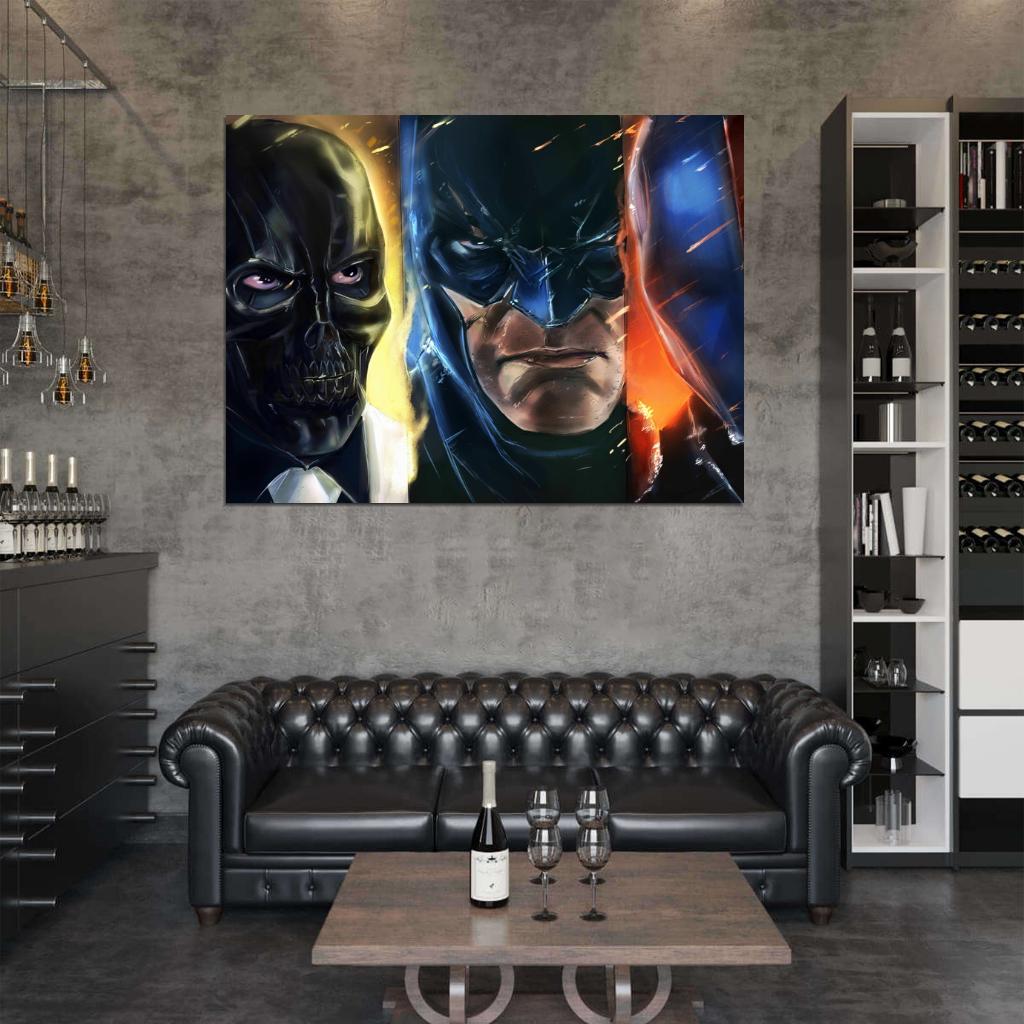 Batman Arkham Origins Awesome Art Gotham Wall Art Print Poster