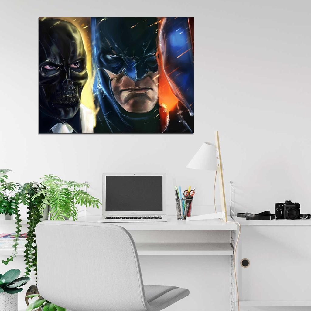 Batman Arkham Origins Awesome Art Gotham Wall Art Print Poster