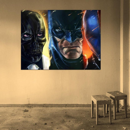 Batman Arkham Origins Awesome Art Gotham Wall Art Print Poster