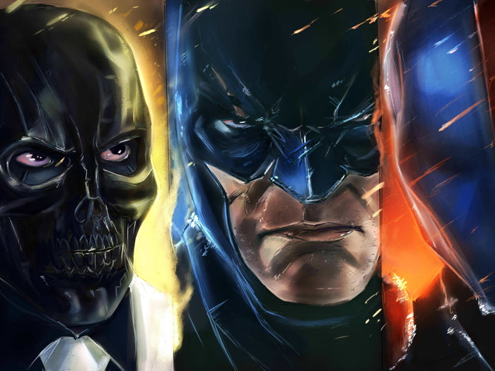 Batman Arkham Origins Awesome Art Gotham Wall Art Print Poster