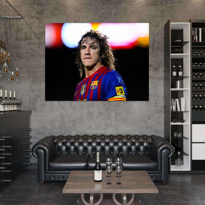 Carles Puyol FC Soccer Football Sport Wall Art Print Poster