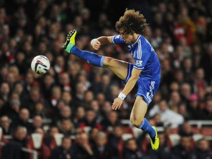 David Luiz Moreira Marinho Chelsea FC Soccer Football Wall Art Print Poster