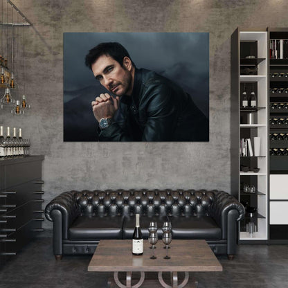 Dylan McDermott Actor Hot Portrait Wall Art Print Poster
