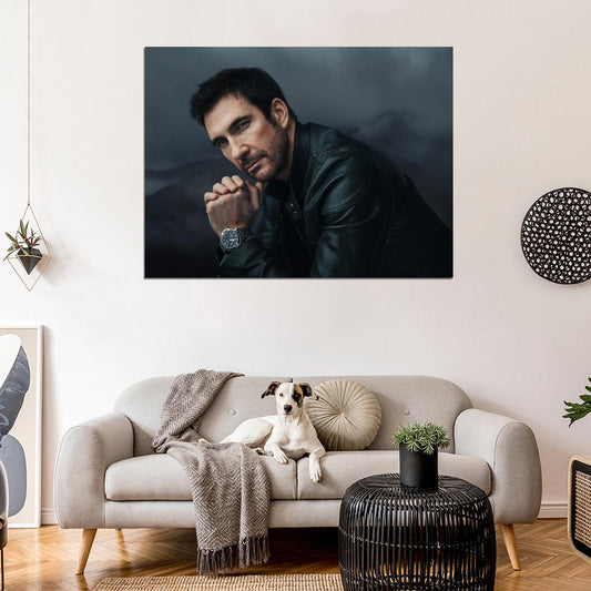 Dylan McDermott Actor Hot Portrait Wall Art Print Poster