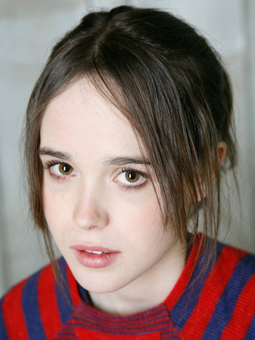 Ellen Page Cute Portrait Beautiful Actress Wall Art Print Poster