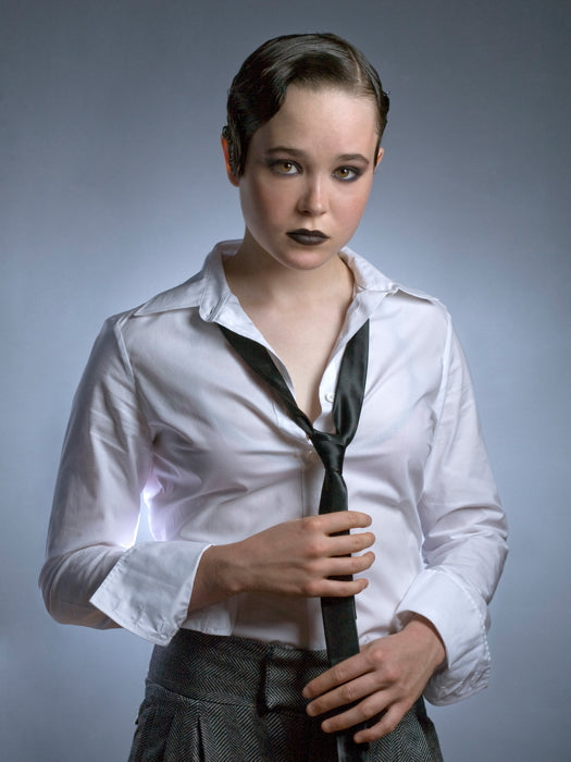 Ellen Page Short Hair Hot Girl Beautiful Actress Wall Art Print Poster