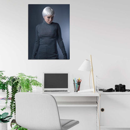 Ellen Page Short Blond Hair Hot Girl Beautiful Actress Wall Art Print Poster