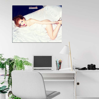 Jessica Chastain Naked Beautiful Hot Actress Sexy Nude Wall Art Print Poster