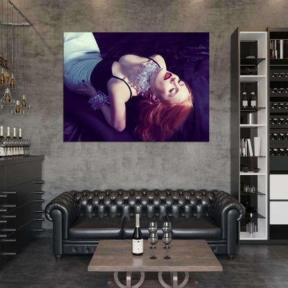 Jessica Chastain Beautiful Hot Sexy Actress Wall Art Print Poster