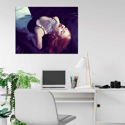 Jessica Chastain Beautiful Hot Sexy Actress Wall Art Print Poster
