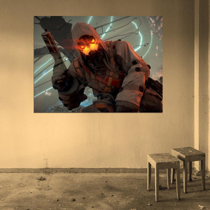 Killzone Shadow Fall Video Game Art Wall Art Print Poster