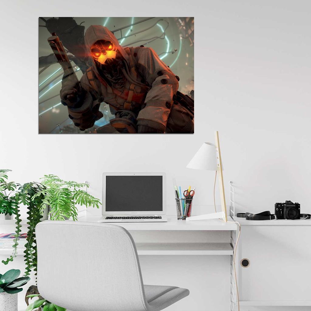 Killzone Shadow Fall Video Game Art Wall Art Print Poster