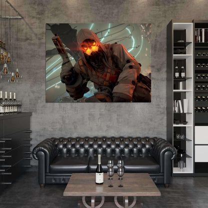 Killzone Shadow Fall Video Game Art Wall Art Print Poster