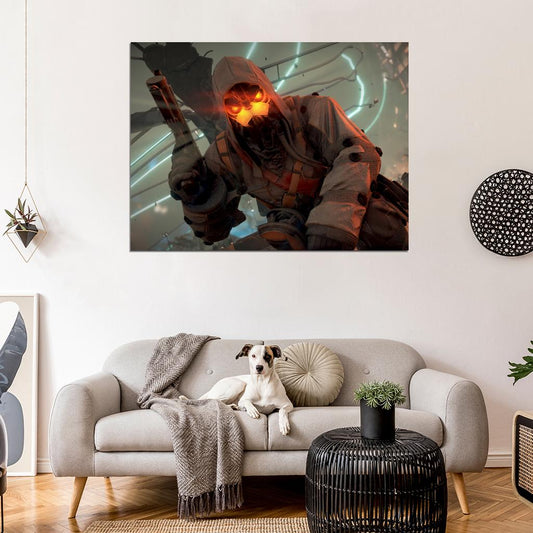 Killzone Shadow Fall Video Game Art Wall Art Print Poster