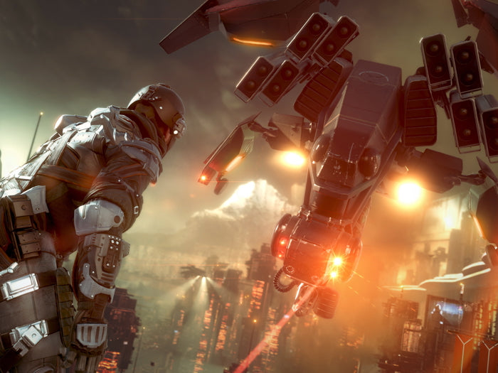 Killzone Shadow Fall Video Game Awesome Art Wall Art Print Poster