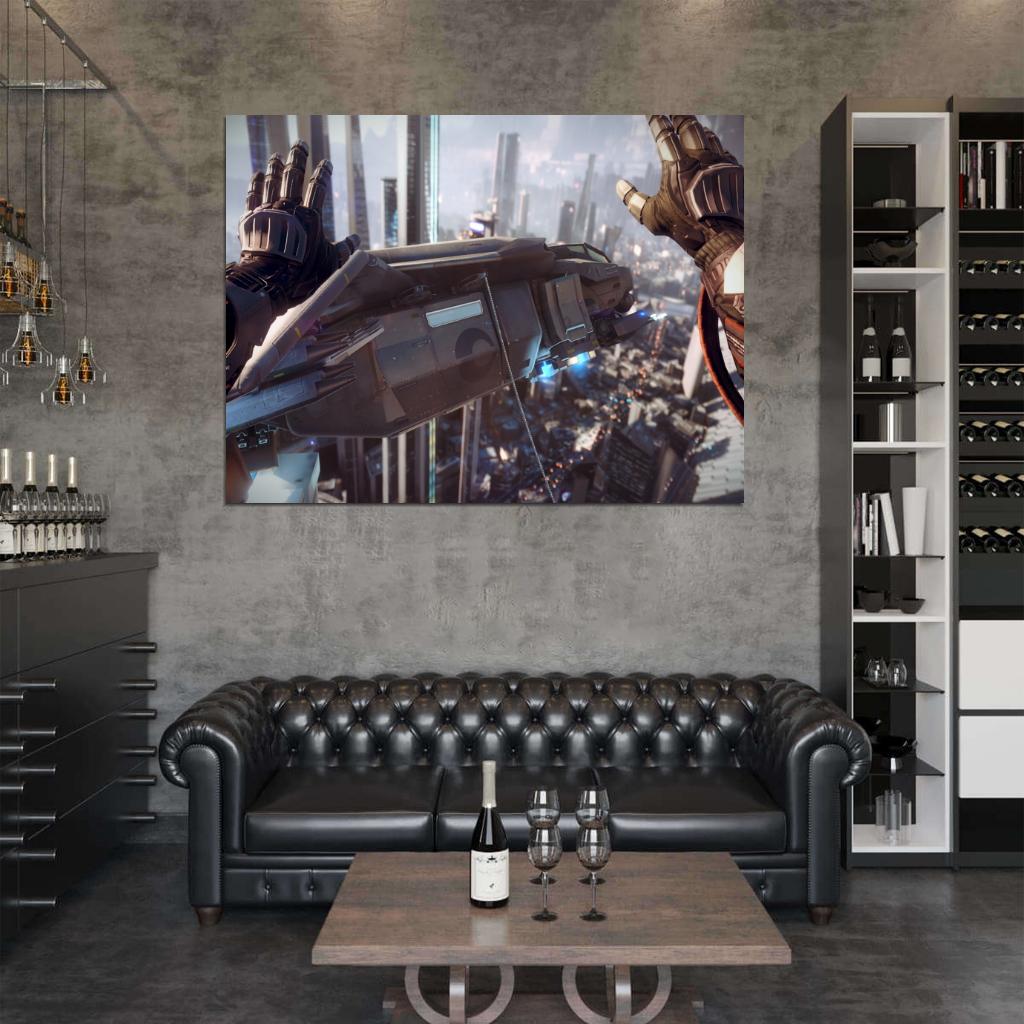 Killzone Shadow Fall First Person Video Game Art Wall Art Print Poster