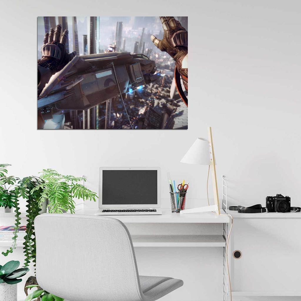 Killzone Shadow Fall First Person Video Game Art Wall Art Print Poster