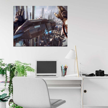 Killzone Shadow Fall First Person Video Game Art Wall Art Print Poster