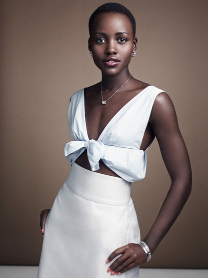 Lupita Nyong'o Hot Actress Portrait Wall Art Print Poster