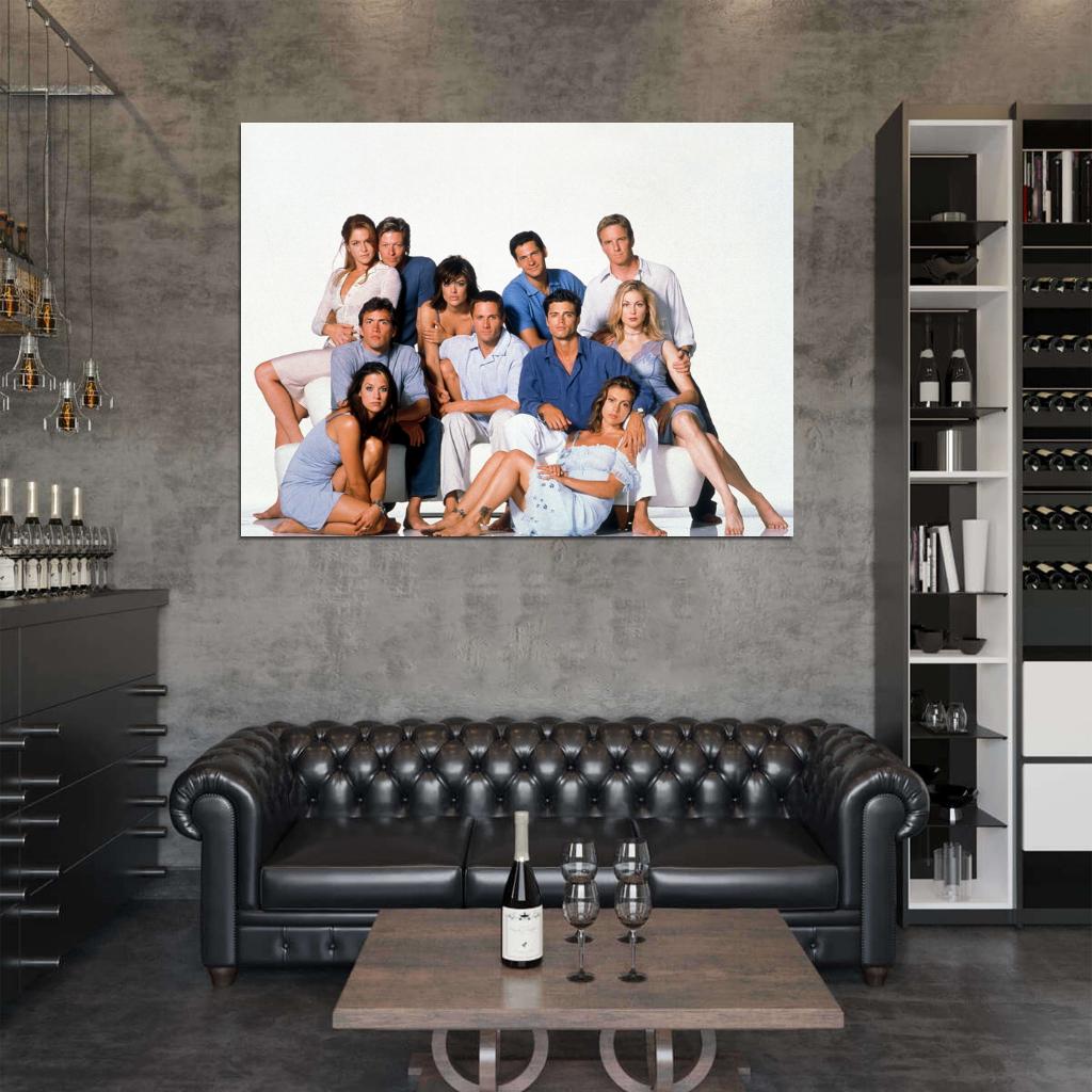 Melrose Place TV Series 1992 Original Retro Wall Art Print Poster