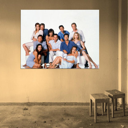 Melrose Place TV Series 1992 Original Retro Wall Art Print Poster