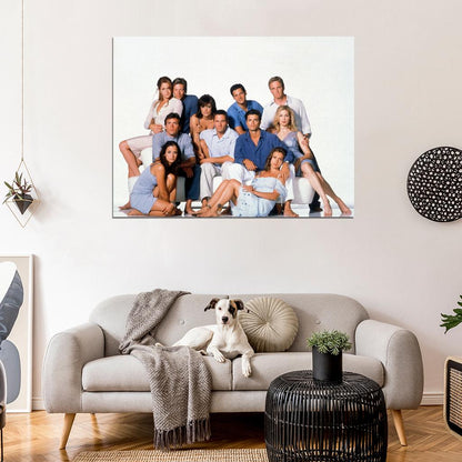 Melrose Place TV Series 1992 Original Retro Wall Art Print Poster