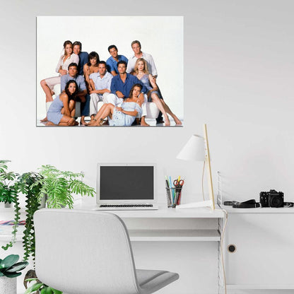 Melrose Place TV Series 1992 Original Retro Wall Art Print Poster