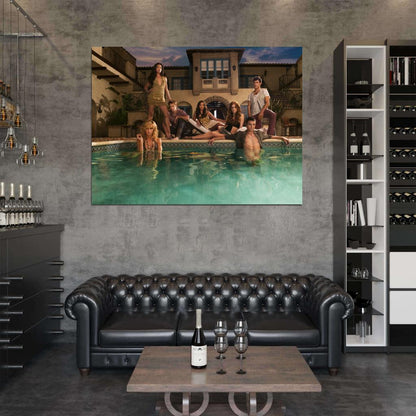 Melrose Place TV Series 2009 Cast Characters Wall Art Print Poster