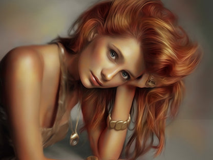 Mischa Barton Beautiful Portrait Painting Art Hot Actress Wall Art Print Poster