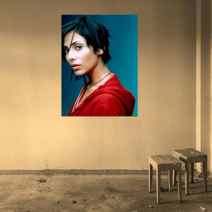Natalie Imbruglia Portrait Singer Beautiful Actress Wall Art Print Poster