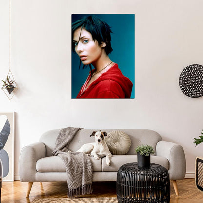 Natalie Imbruglia Portrait Singer Beautiful Actress Wall Art Print Poster