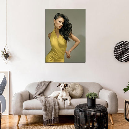 Natassia Malthe Hot Actress Sexy Model Wall Art Print Poster