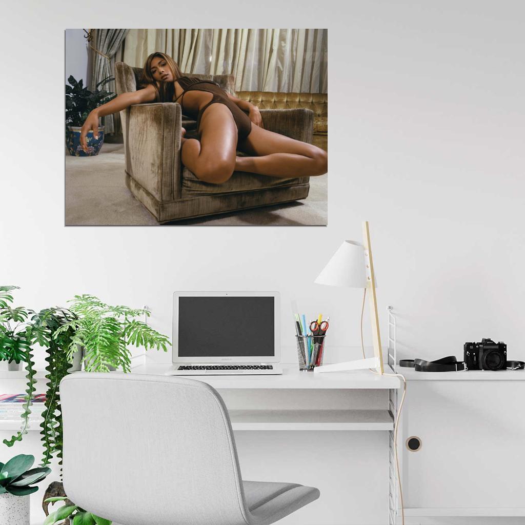 Nicole Scherzinger Hot Lingerie Sexy Body Singer Music Wall Art Print Poster