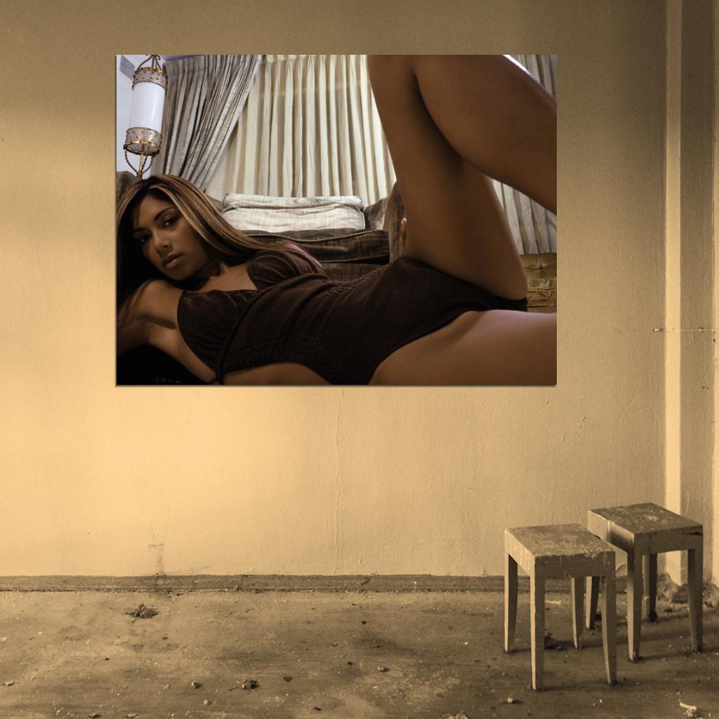 Nicole Scherzinger Beautiful Hot Sexy Body Singer Music Wall Art Print Poster