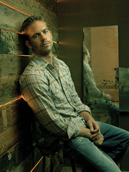 Paul Walker Handsome Movie Actor Wall Art Print Poster