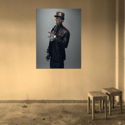 Plies Rapper Hip-Hop Rap Music Wall Art Print Poster