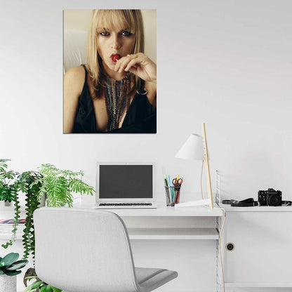 Taryn Manning Beautiful Actress Hot Portrait Sexy Lollipop Wall Art Print Poster