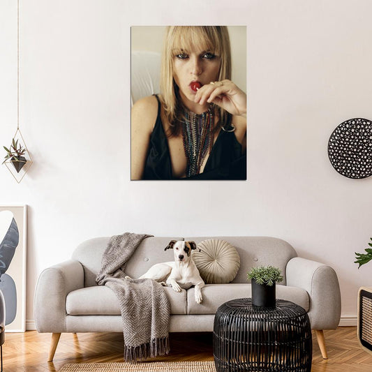 Taryn Manning Beautiful Actress Hot Portrait Sexy Lollipop Wall Art Print Poster