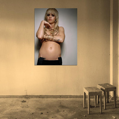 Taryn Manning Hot Actress Sexy Body Topless Singer Wall Art Print Poster