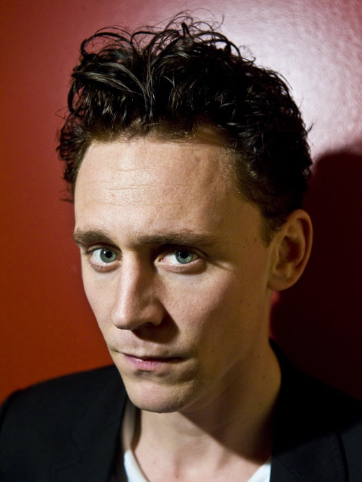 Tom Hiddleston Portrait Movie Actor Wall Art Print Poster